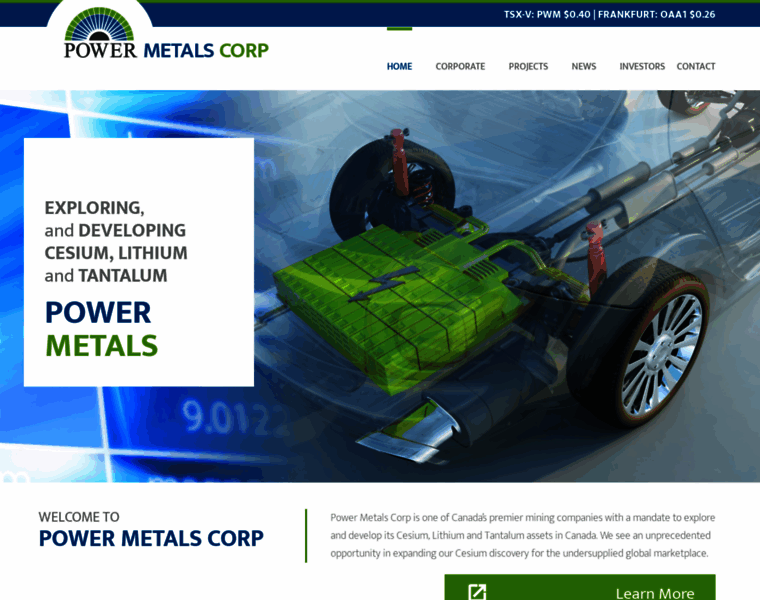 Powermetalscorp.com thumbnail