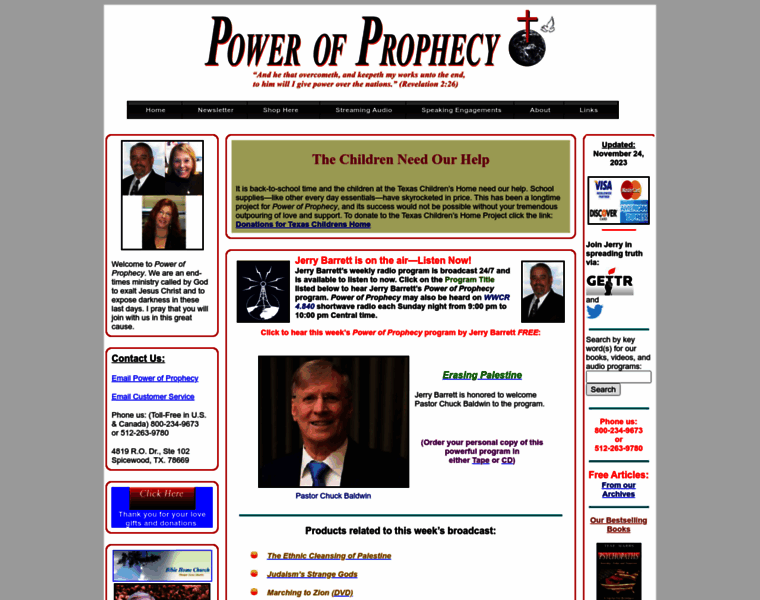 Powerofprophecy.com thumbnail