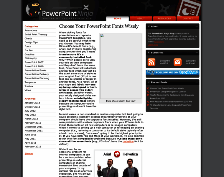 Powerpointninja.com thumbnail Powerpointninja.com thumbnail