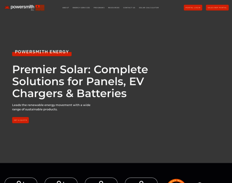 Powersmithsolar.com thumbnail