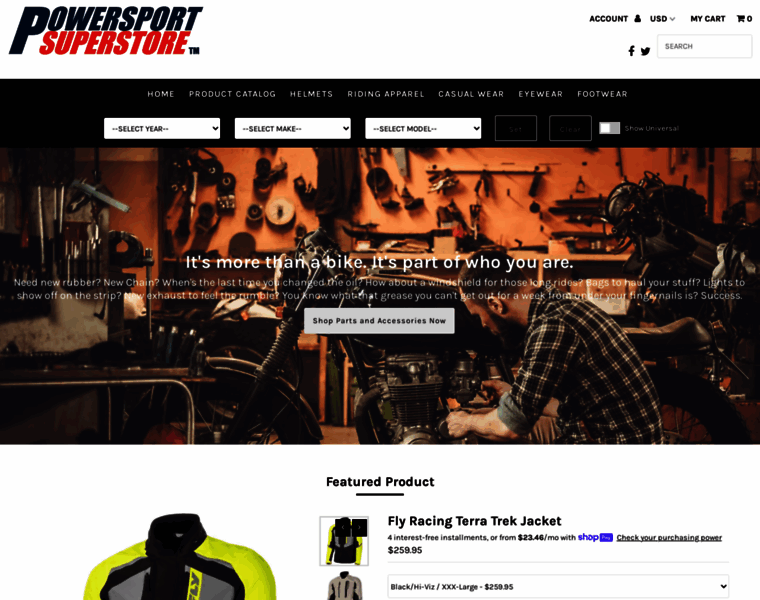 Powersportsuperstore.com thumbnail