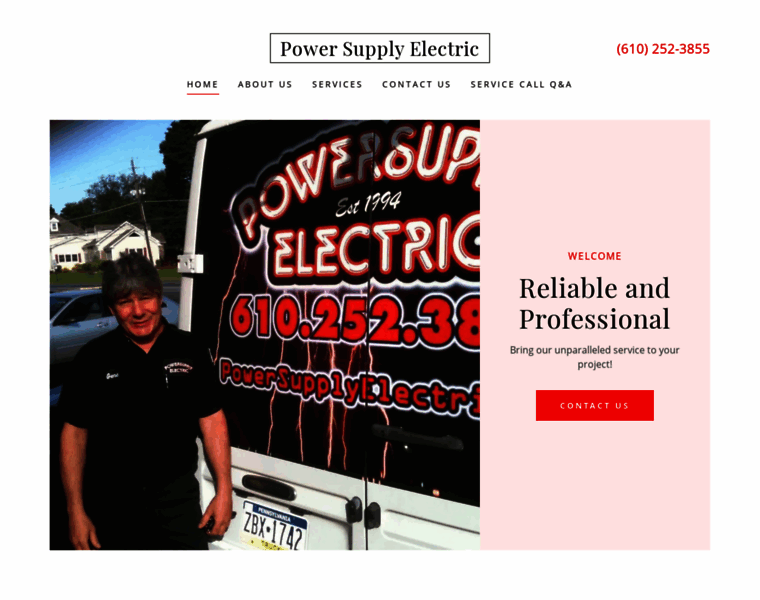 Powersupplyelectric.com thumbnail