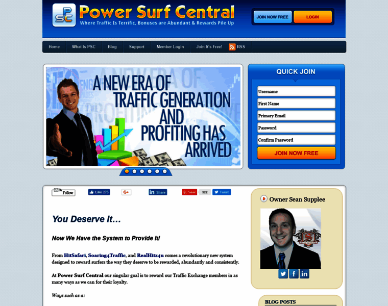 Powersurfcentral.com thumbnail