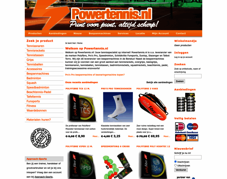 Powertennis.nl thumbnail