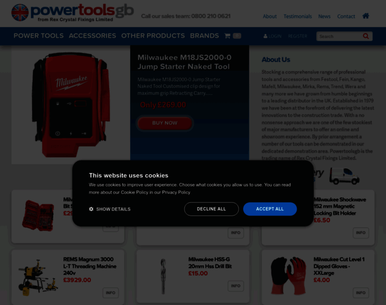Powertoolsgb.co.uk thumbnail