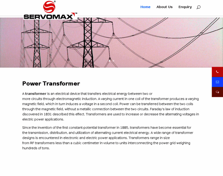 Powertransformers.in thumbnail