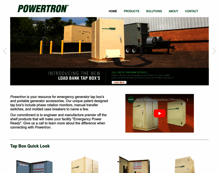 Powertronsolutions.com thumbnail