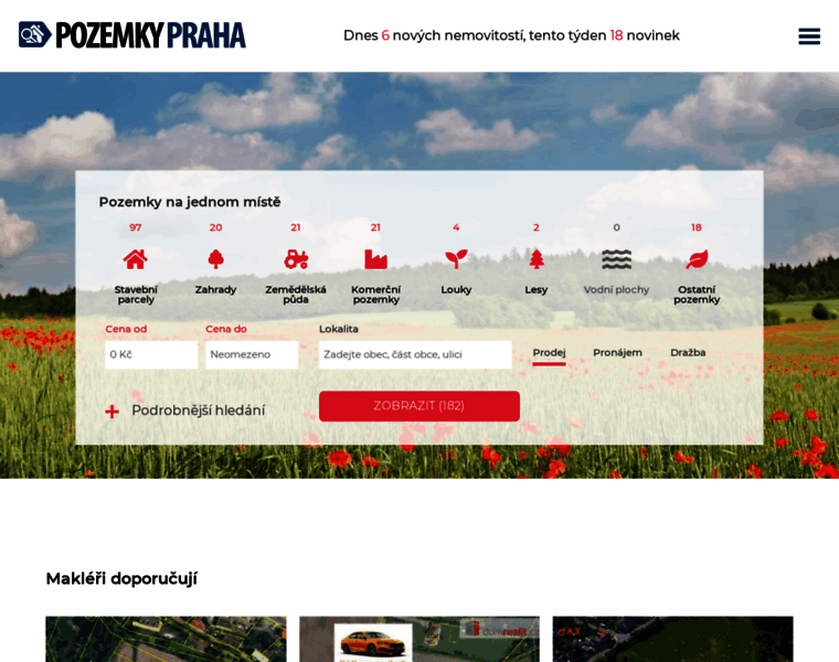 Pozemky-praha.com thumbnail