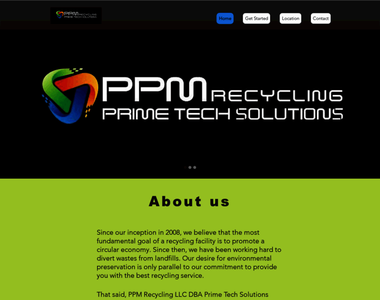 Ppmrecycling.com thumbnail