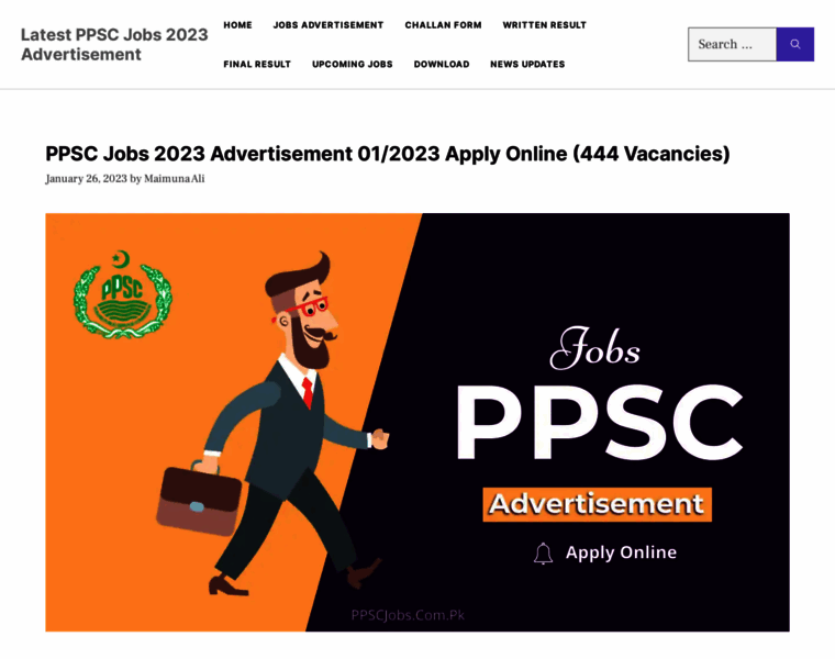 Ppscjobs.com.pk thumbnail