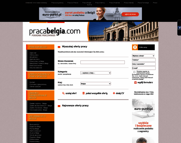 Pracabelgia.com thumbnail