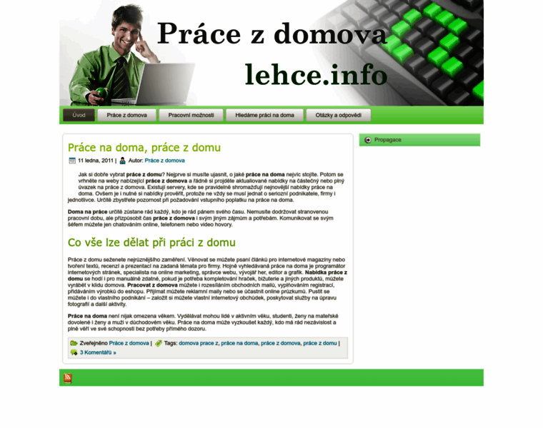 Pracezdomova.lehce.info thumbnail