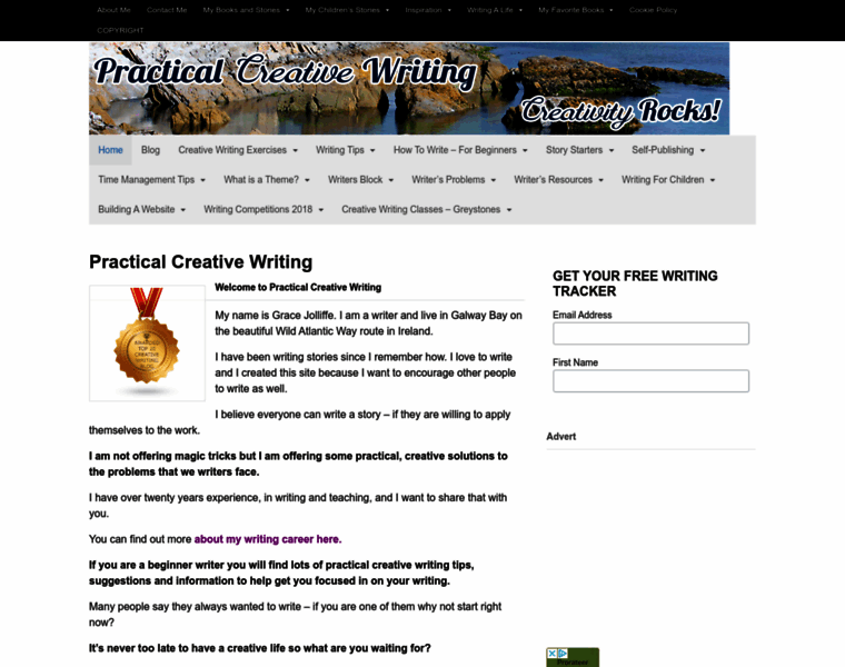 Practicalcreativewriting.com thumbnail