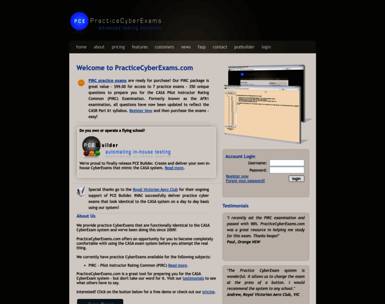 Practicecyberexams.com thumbnail Practicecyberexams.com thumbnail