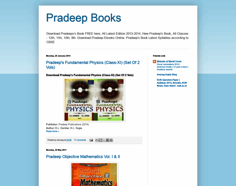 Pradeepbooks.blogspot.com thumbnail