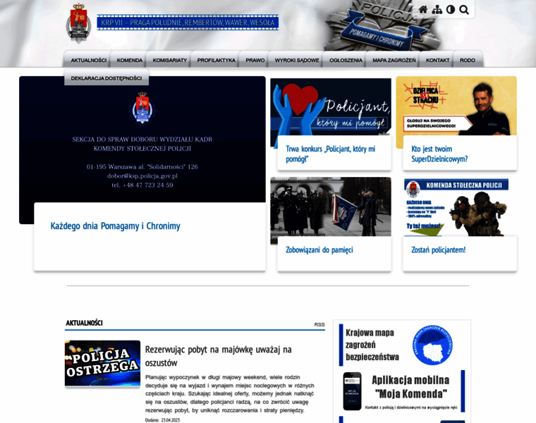 Pragapd.policja.waw.pl thumbnail