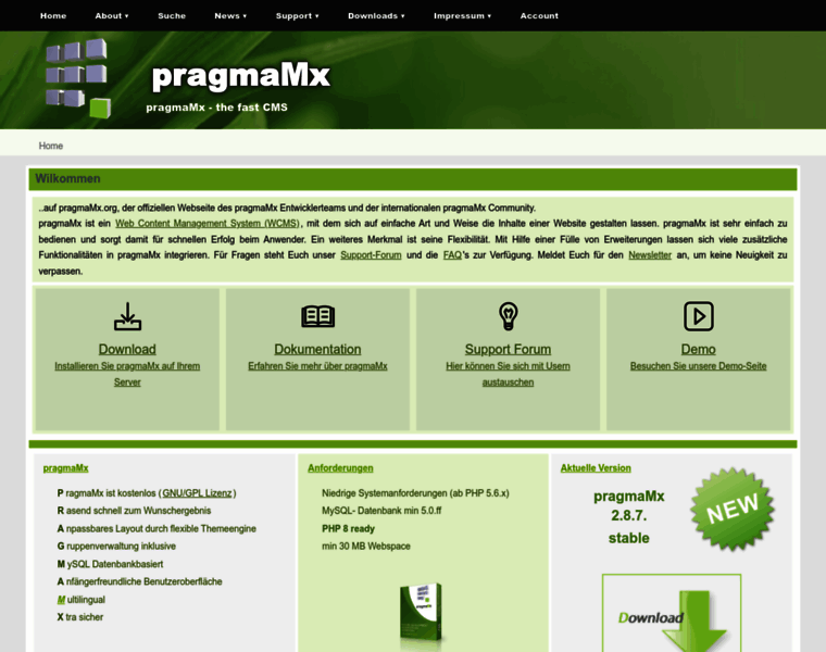 Pragmamx.org thumbnail