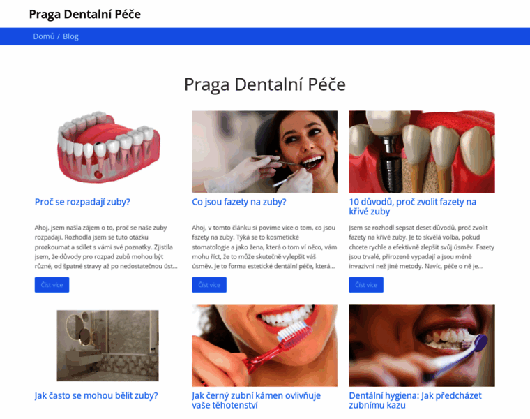 Prague-dental.cz thumbnail