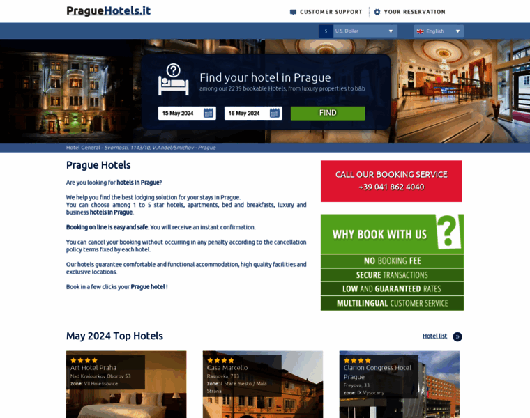 Praguehotels.it thumbnail