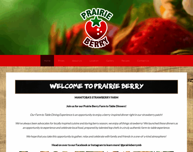 Prairie-berry.com thumbnail