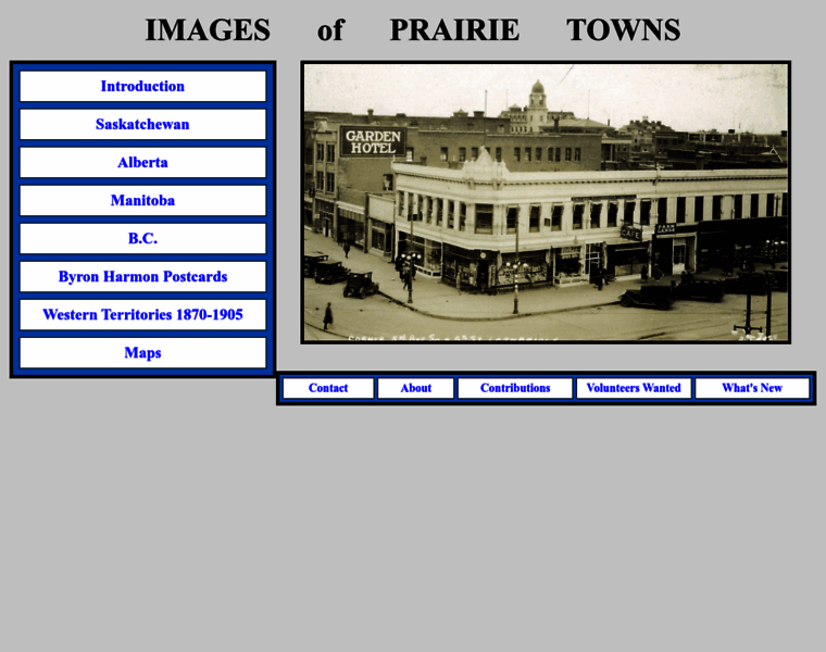 Prairie-towns.com thumbnail