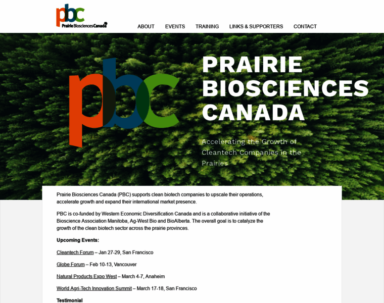 Prairiebiosciences.ca thumbnail