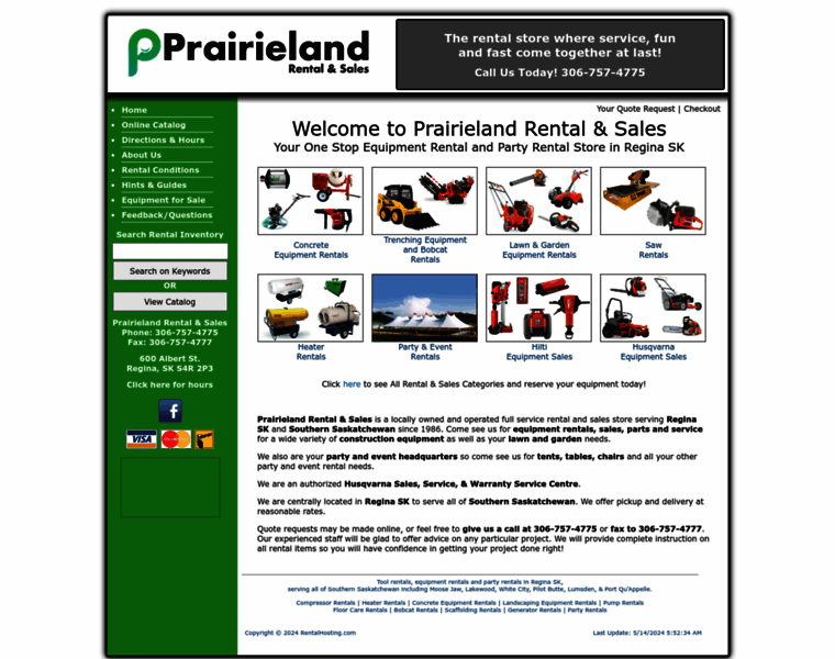 Prairielandrental.com thumbnail