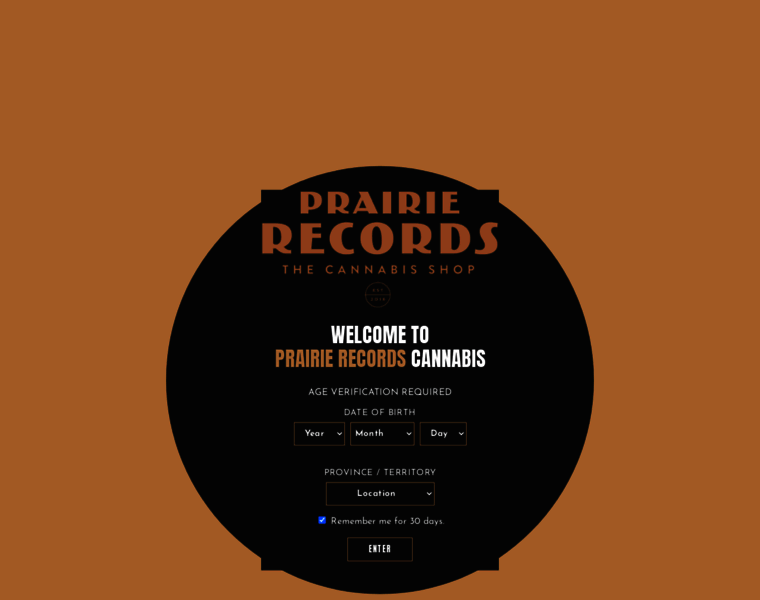 Prairierecords.ca thumbnail