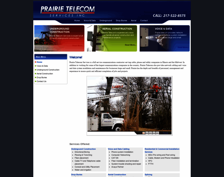 Prairietelecom.com thumbnail