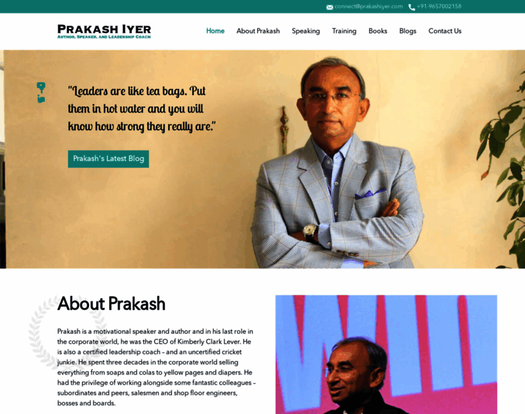 Prakashiyer.com thumbnail
