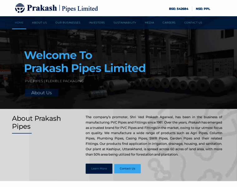 Prakashplastics.in thumbnail