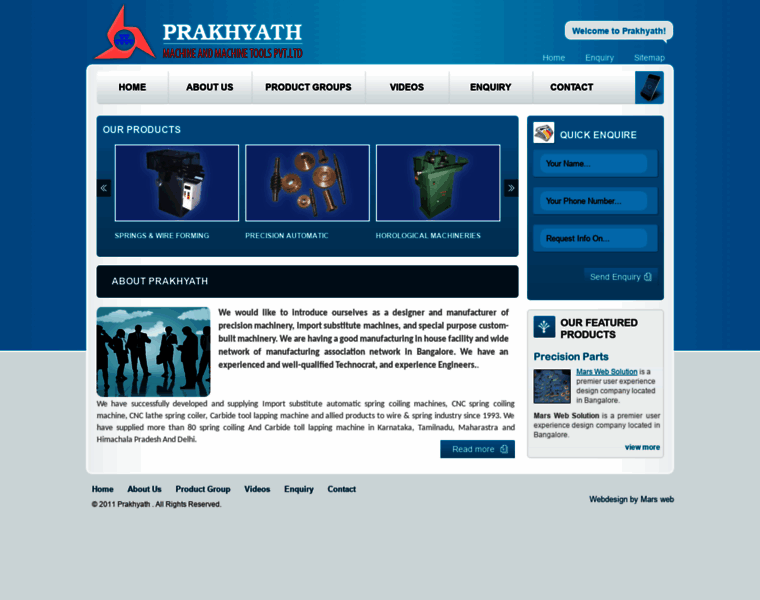 Prakhyath.com thumbnail
