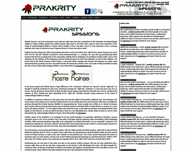 Prakrity.net thumbnail