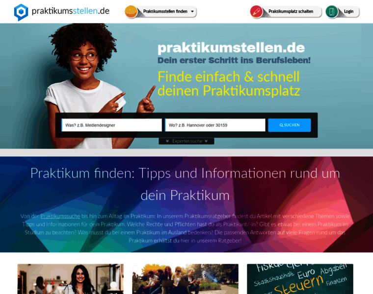 Praktikumsstellen.de thumbnail