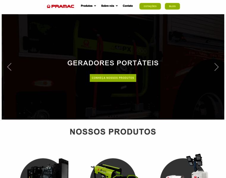 Pramac.com.br thumbnail