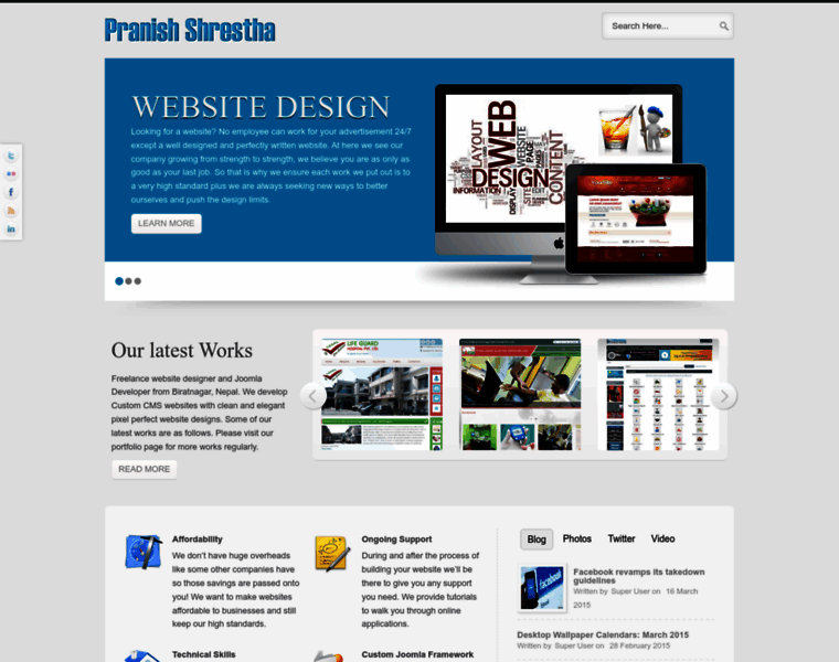 Pranishshrestha.com.np thumbnail