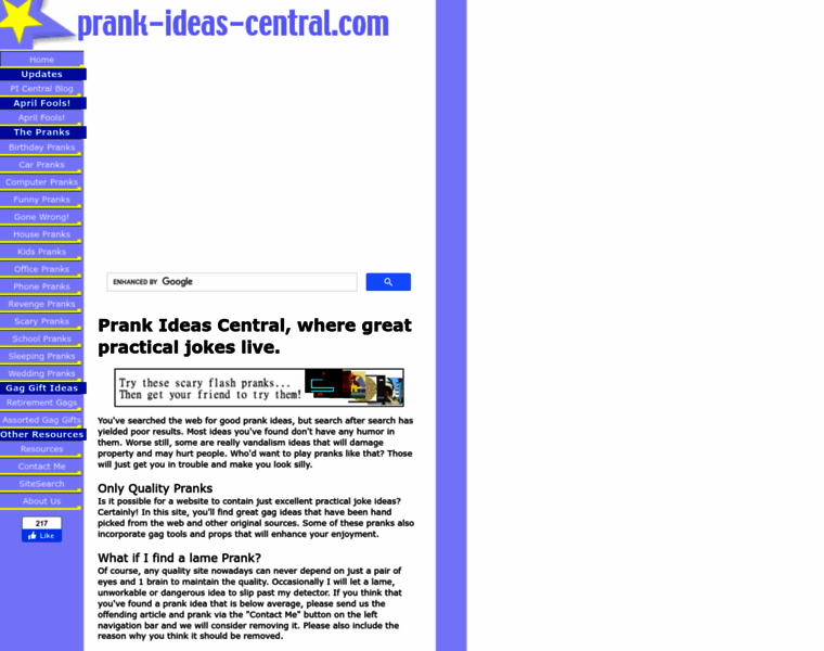 Prank-ideas-central.com thumbnail