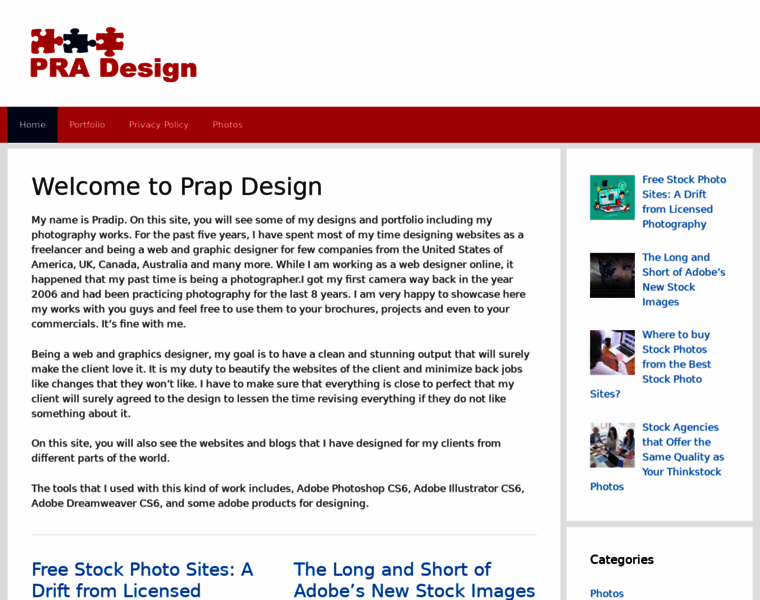 Prapdesign.com thumbnail