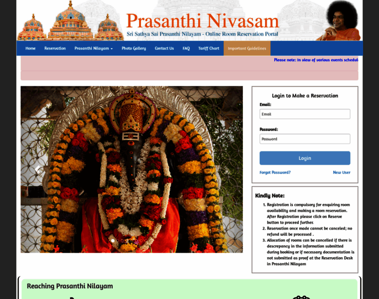Prasanthinilayam.in thumbnail