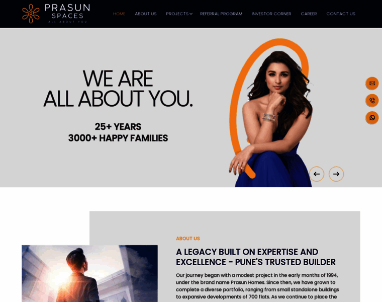 Prasunspaces.com thumbnail Prasunspaces.com thumbnail