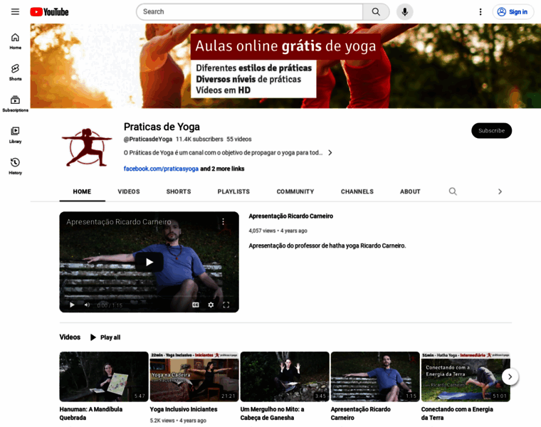 Praticasdeyoga.com.br thumbnail