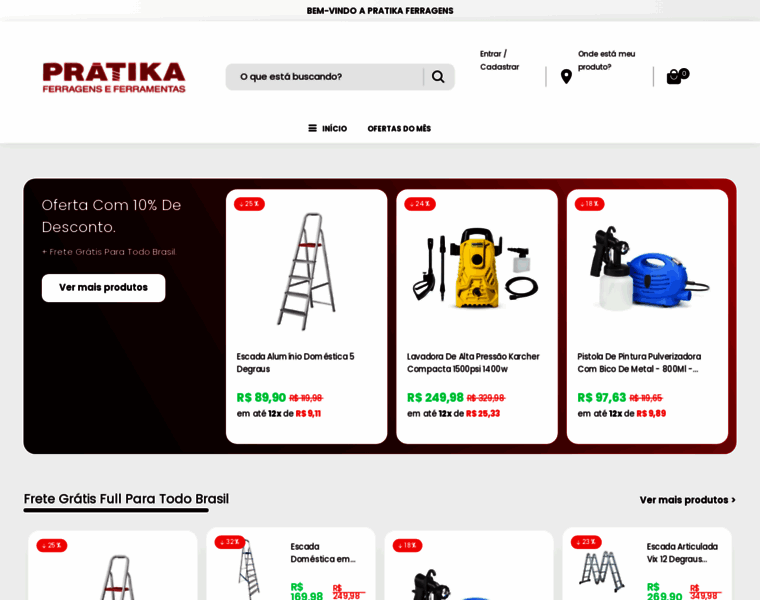 Pratikaferragens.shop thumbnail