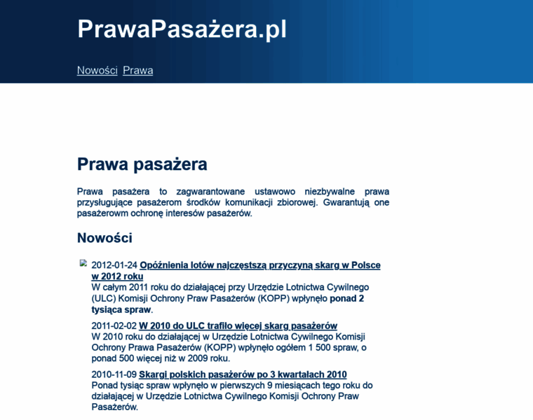 Prawapasazera.pl thumbnail