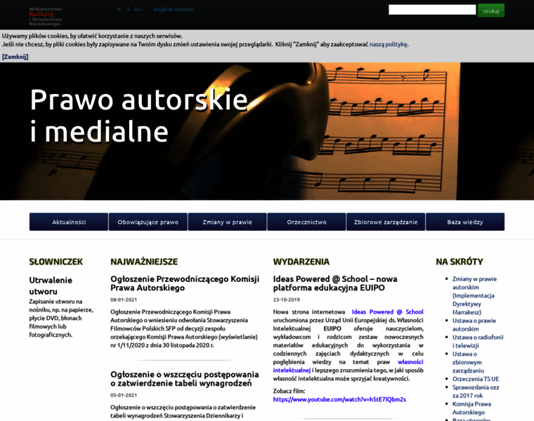 Prawoautorskie.gov.pl thumbnail