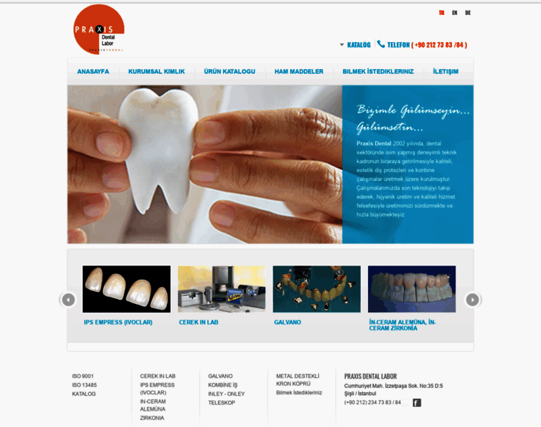 Praxis-dental.com thumbnail