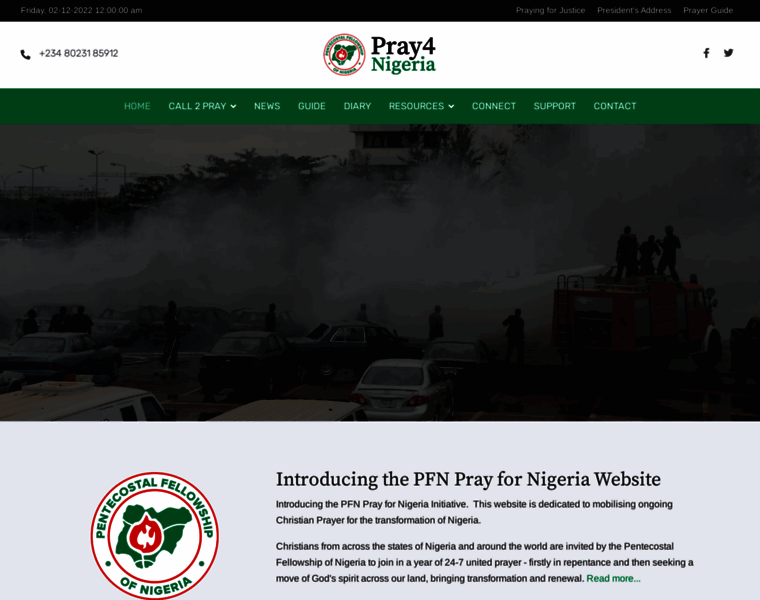 Pray4nigeria.org thumbnail