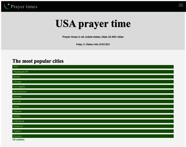 Prayer-time.uk thumbnail