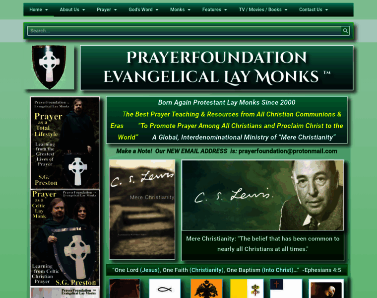 Prayerfoundation.org thumbnail