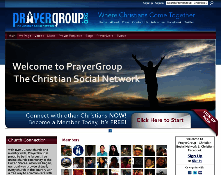 Prayergroup.org thumbnail