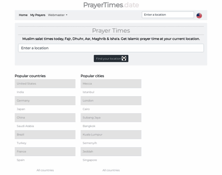 Prayertimes.date thumbnail Prayertimes.date thumbnail